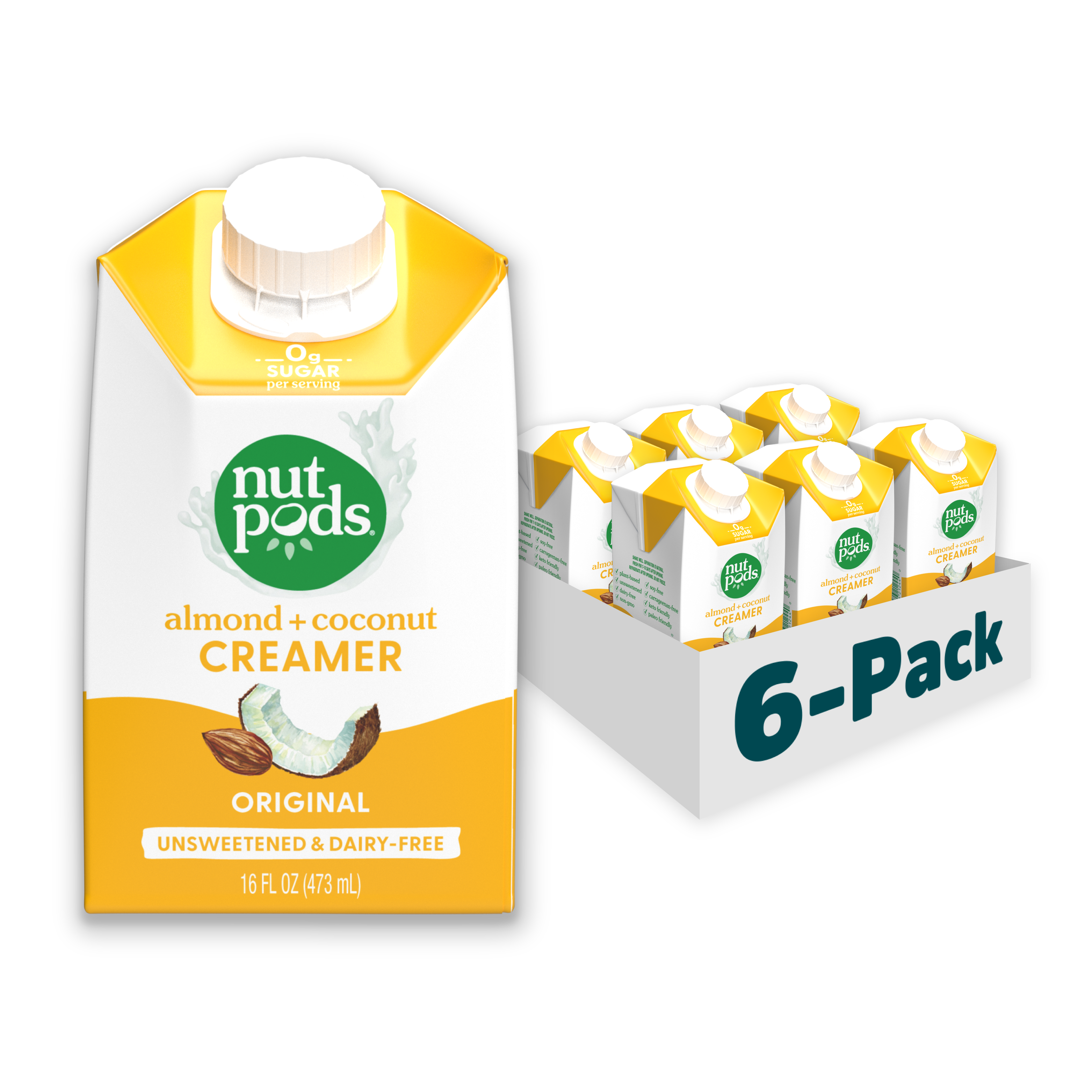 Half Pint Creamer Container